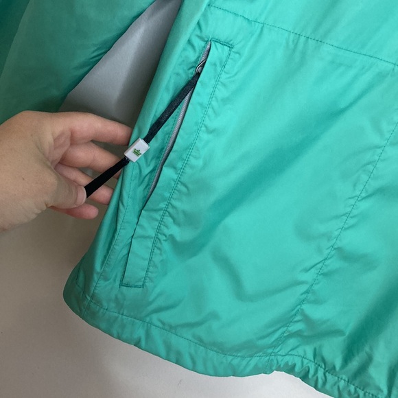 Peter Millar Jacket Mens Small Green Half Zip Long Sleeve Golf Windbreaker - Picture 9 of 14